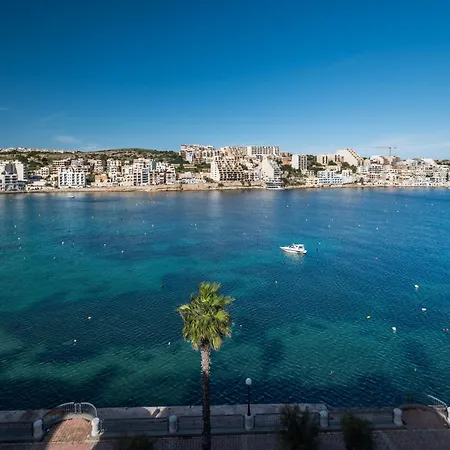 Blue Harbour 5 - Seafront Penthouse With Stunning Seaviews - By Getawaysmalta Апартаменты Сент-Полс-Бей