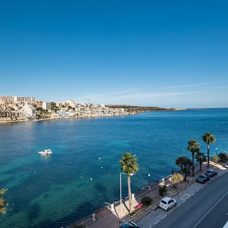 Blue Harbour 5 - Seafront Penthouse With Stunning Seaviews - By Getawaysmalta Сент-Полс-Бей